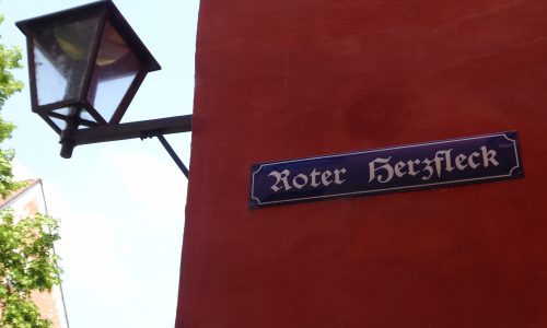 Regensburg Roter Herzfleck