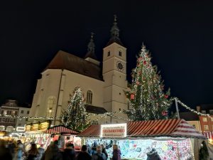 Christkindlmarkt Neupfarrplatz Regensburg