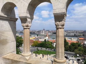View of Pest from the Fisherman's Bastion