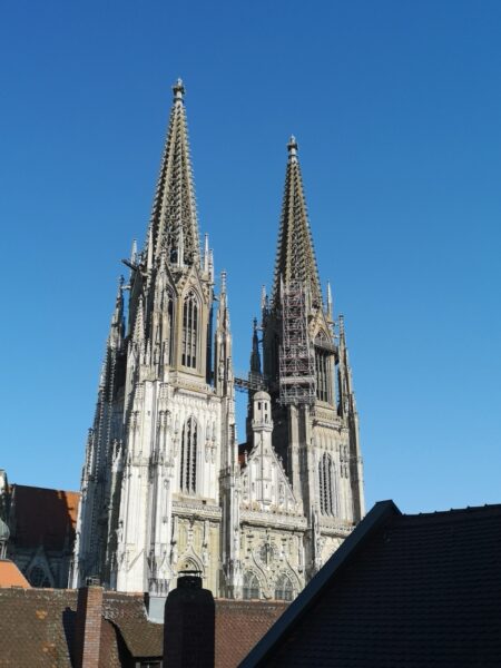Blick vom Storstad auf Regensburg